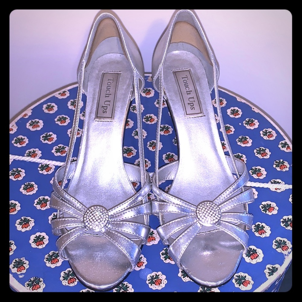 Silver heels